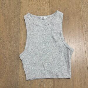 Zara Strappy Ribbed Top